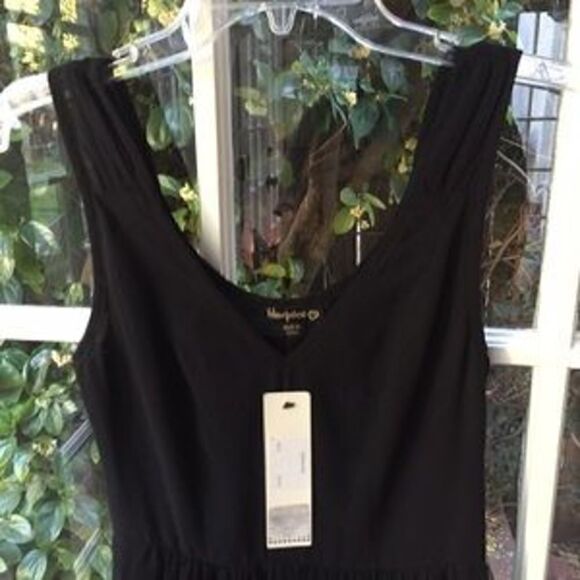 Blue juice XS Black assymetrical dress with zipper and lining - Picture 2 of 12